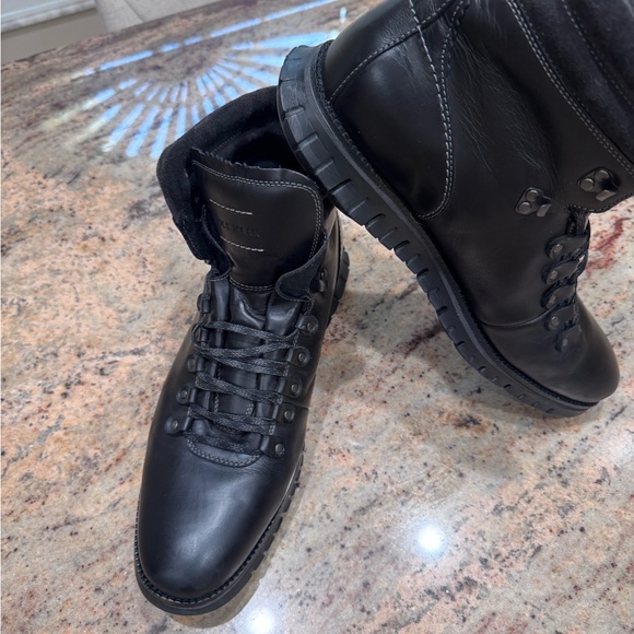 Cole Haan Men\'s Black ZeroGrand Waterproof Hiker Boots Boots Size 13 main image 6